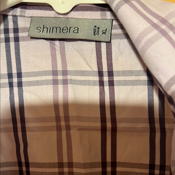 NWT Shimera Black and White Lightweight Shirt Jacket with Notched Lapels - Picture 2 of 4